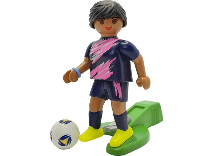 Playmobil Chica Futbolista con balón playmobil