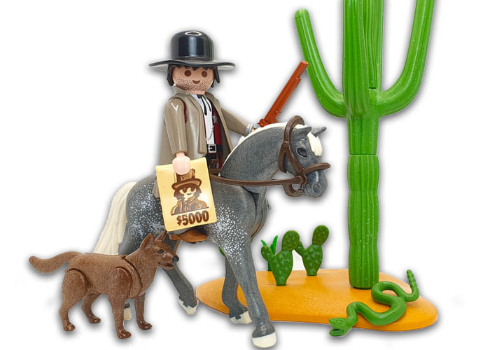 Playmobil Sheriff a caballo playmobil