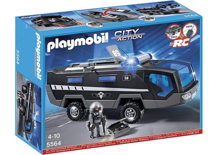 Camion de 2025 policia playmobil