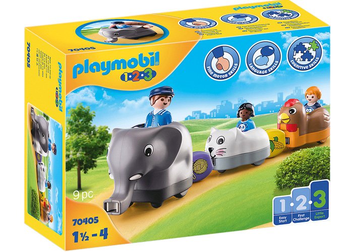 Playmobil 70405 Mi tren animal de 1 2 3  playmobil