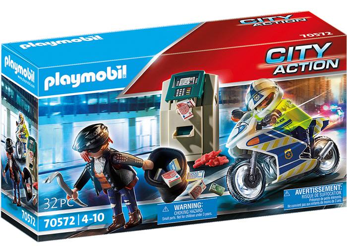 Playmobil 70572 Moto de Policía en persecución playmobil