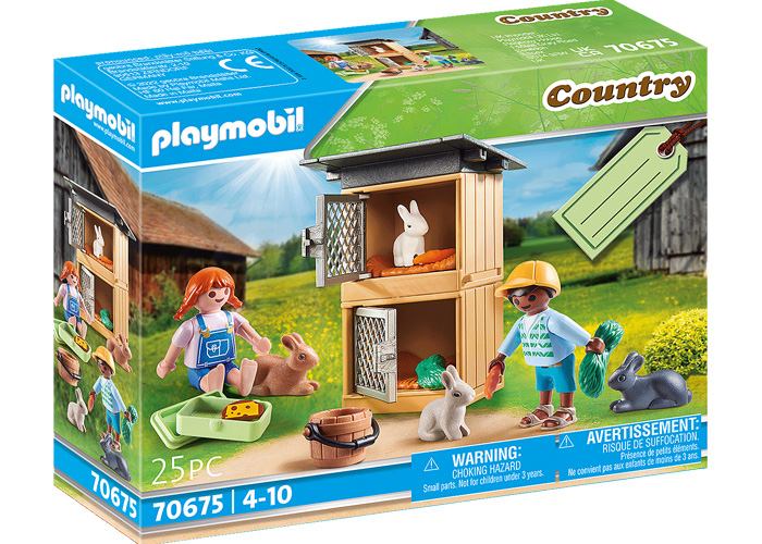 Playmobil 70675 Set de Regalo Alimentar a los conejos playmobil