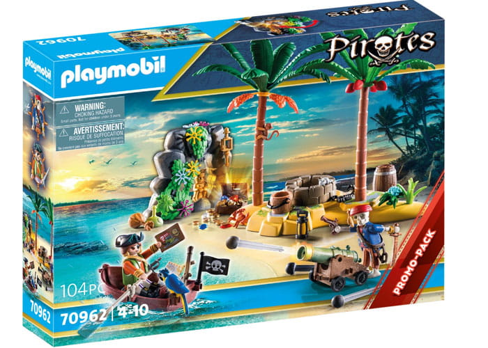 Playmobil 70962 Isla del Tesoro Pirata con esqueleto playmobil