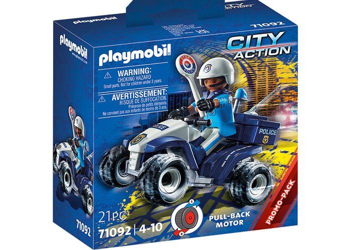 Playmobil 71092 Policía - Speed Quad playmobil