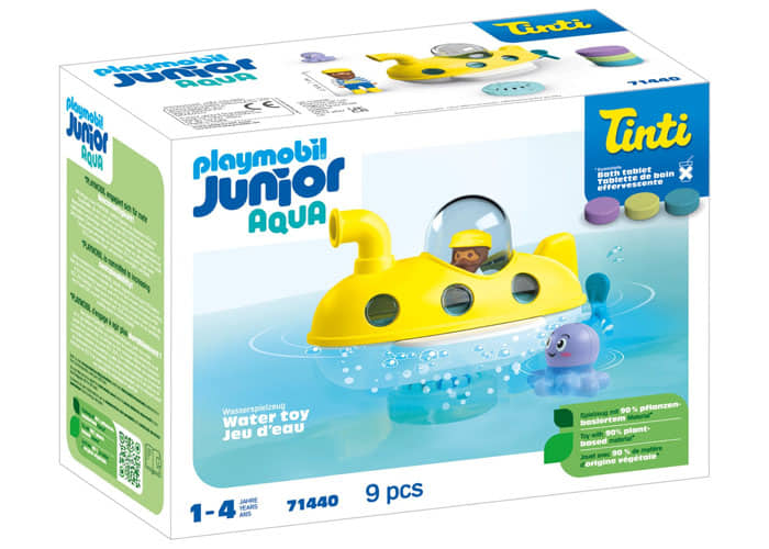 Playmobil 71440 JUNIOR & Tinti: submarino de colores playmobil