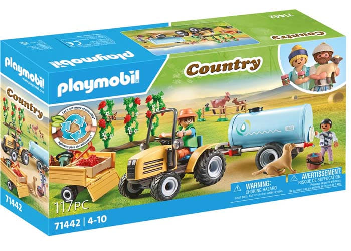 Playmobil 71442 Tractor con tráiler y cisterna playmobil