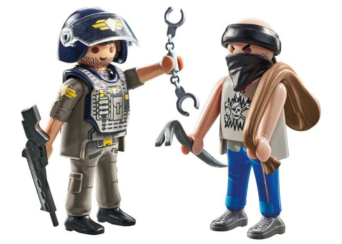 Playmobil 71505 Policía con ladrón playmobil