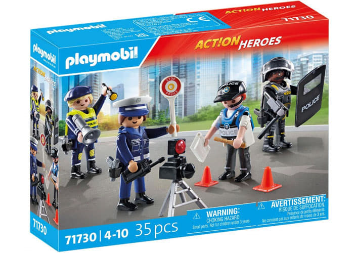 Playmobil 71730 Set figuras de policías playmobil