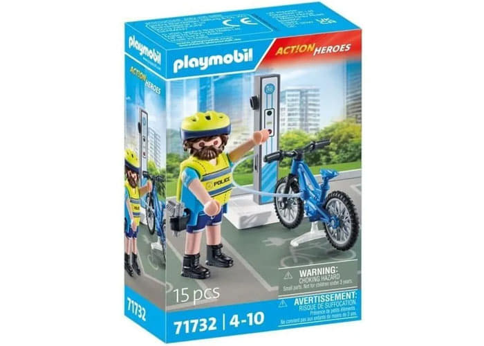 Playmobil 71732 Patrulla en E-bicicleta playmobil