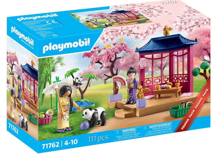 Playmobil 71762 Jardín asiático con panda playmobil