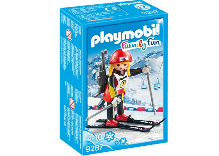 Playmobil biatleta equiadora playmobil
