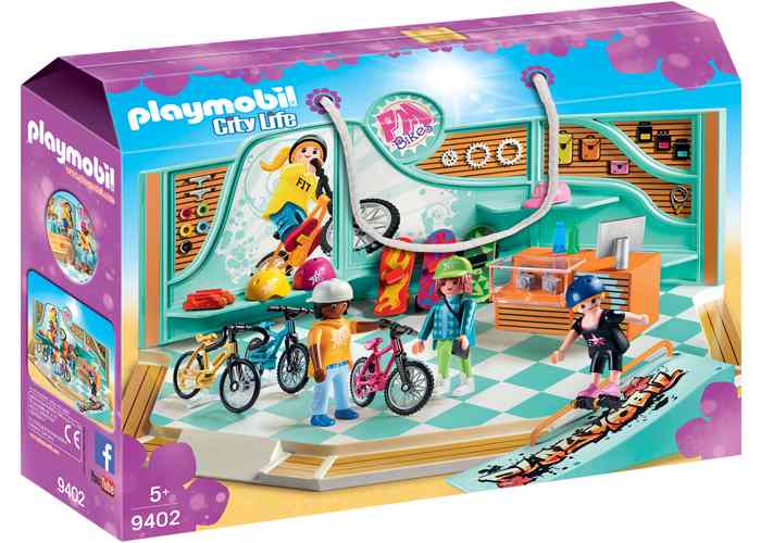 Playmobil Tienda de Biciclets & Skate playmobil
