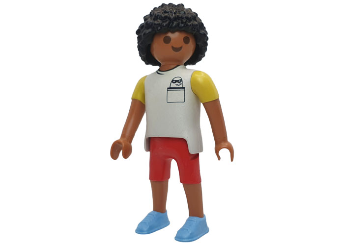 Playmobil Chico Pelo afro moderno City playmobil