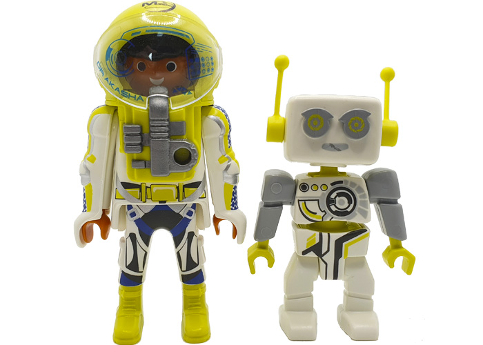Playmobil Duo Astronauta y robot playmobil