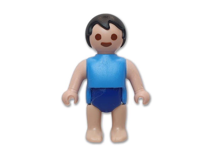 Playmobil Bebé ropa azul playmobil