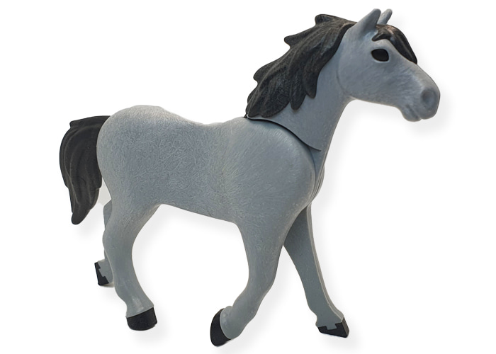 Playmobil Caballo Gris 3a Gen playmobil