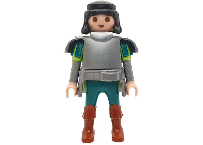 Playmobil Caballero armadura plata basico playmobil