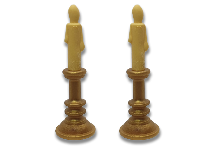 Playmobil Candelabro con vela (x2) playmobil