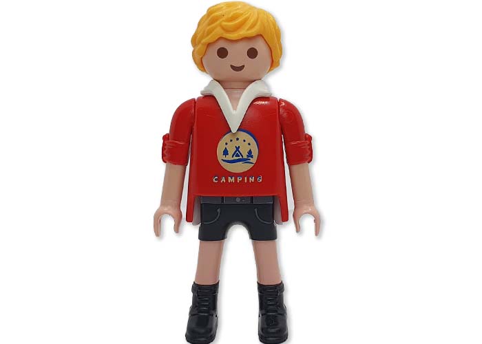 Playmobil Chico camiseta Camping playmobil