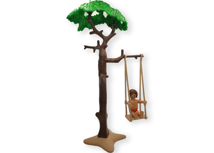 Playmobil Columpio en arbol y niño playmobil