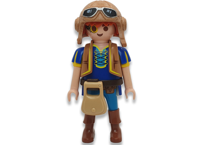 Playmobil Dario con gorro aviador playmobil