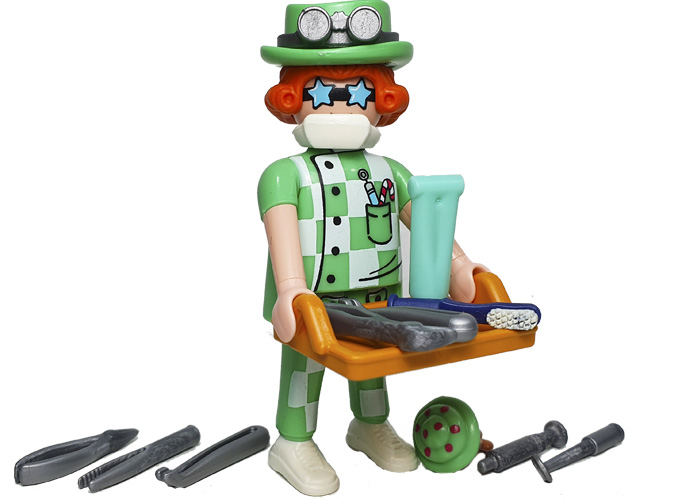 Playmobil Mr Dentist con accesorios playmobil