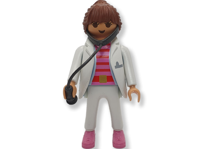 Playmobil Doctora con fonendoscopio playmobil