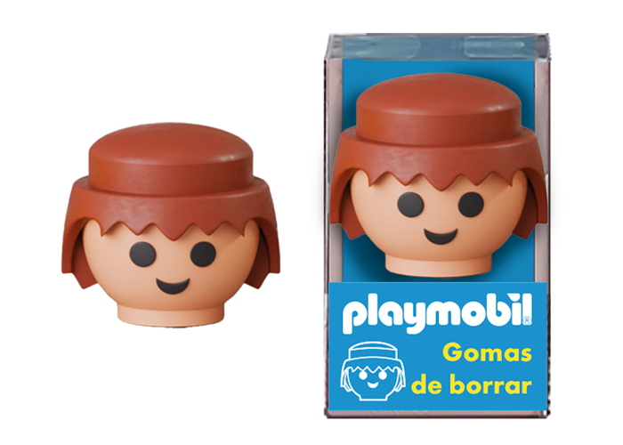 Playmobil Goma de borrar Chico playmobil