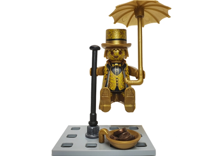 Playmobil Hombre estatua Dorado playmobil