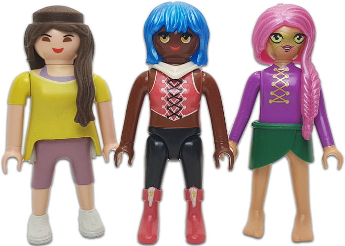 Playmobil Pack tres chicas Modernas playmobil