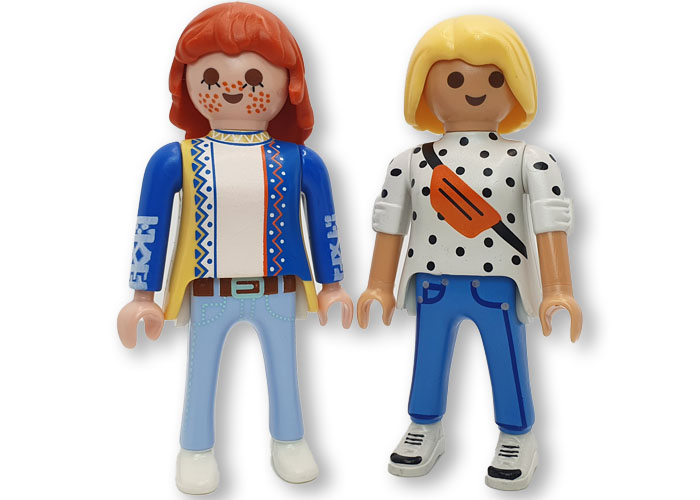 Playmobil pareja amigas City life playmobil