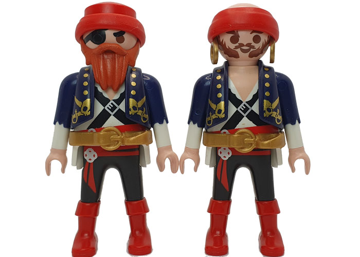 Playmobil Duo Piratas Hermanos playmobil