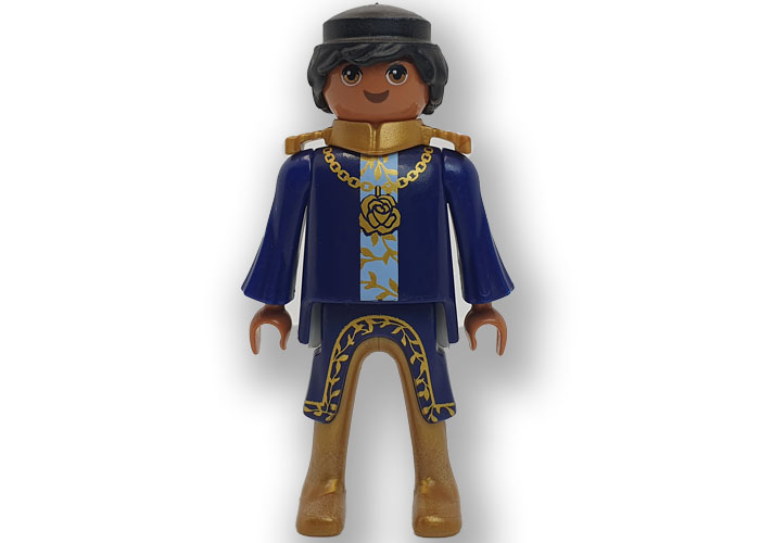 Playmobil Príncipe Azul y Dorado Basico playmobil