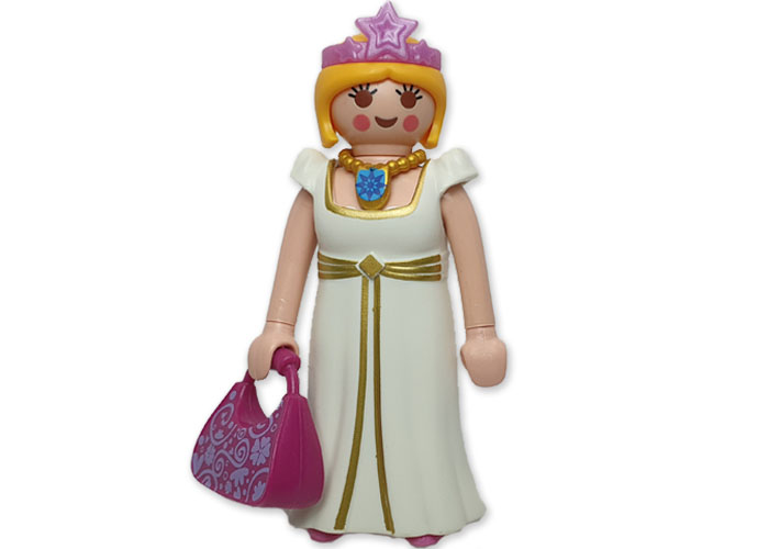 Playmobil Princesa con bolso y corona playmobil