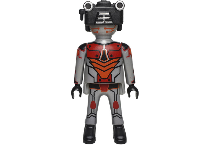 Playmobil Robot cabeza cuadrada playmobil