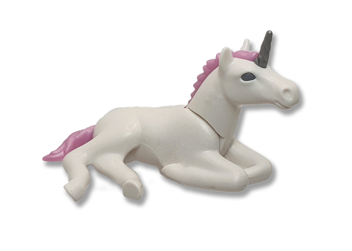 Playmobil Unicornio cría tumbado playmobil