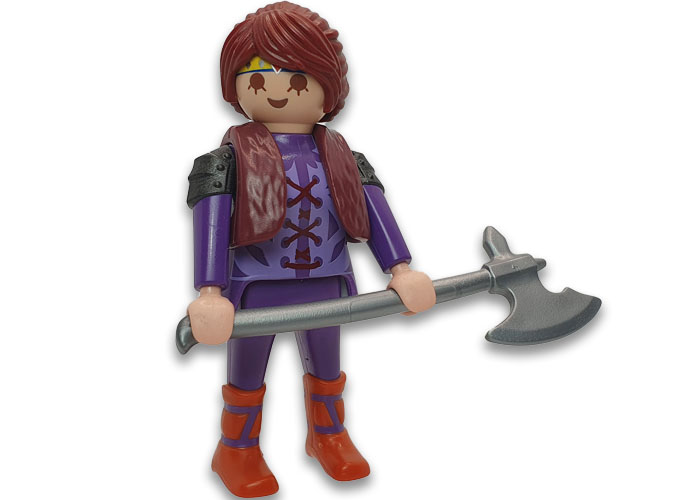 Playmobil vikinga con hacha playmobil